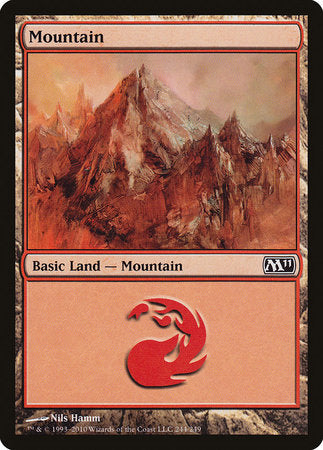 Mountain (244) [Magic 2011] | Exor Games Summserside