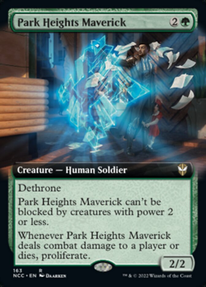 Park Heights Maverick (Extended Art) [Streets of New Capenna Commander] | Exor Games Summserside