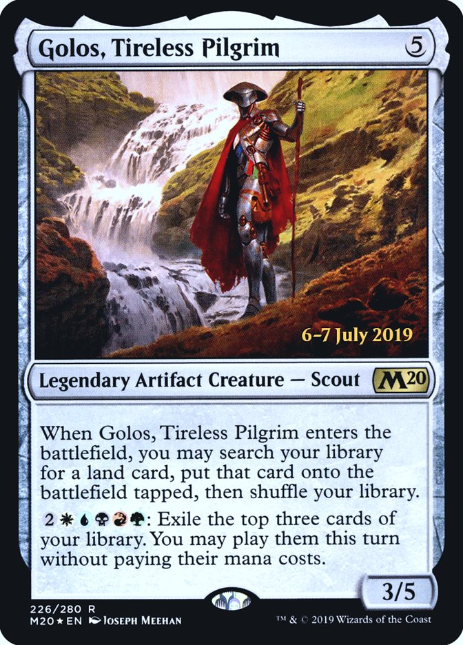 Golos, Tireless Pilgrim  [Core Set 2020 Prerelease Promos] | Exor Games Summserside