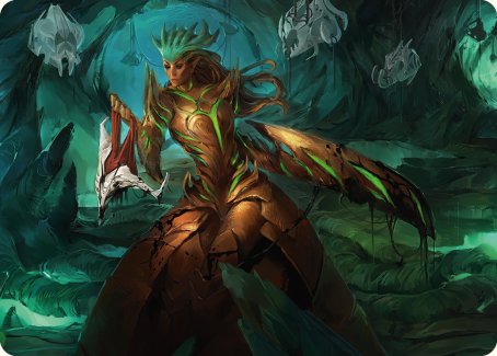 Glissa Sunslayer Art Card [Phyrexia: All Will Be One Art Series] | Exor Games Summserside