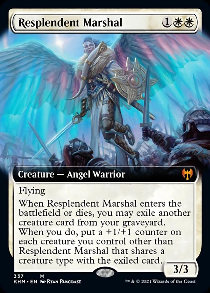 Resplendent Marshal (Extended Art) [Kaldheim] | Exor Games Summserside