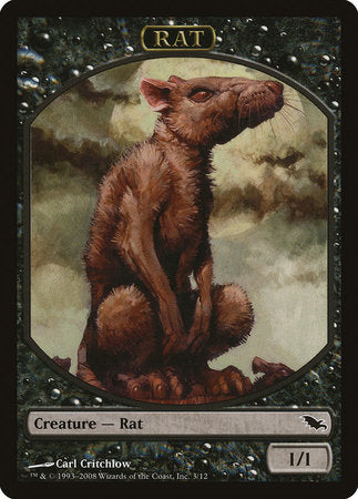Rat Token [Shadowmoor Tokens] | Exor Games Summserside