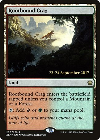 Rootbound Crag [Ixalan Promos] | Exor Games Summserside