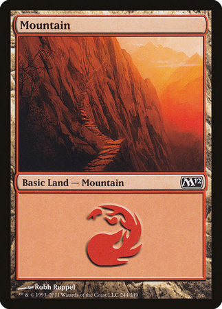 Mountain (244) [Magic 2012] | Exor Games Summserside