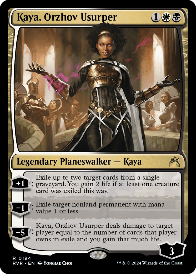 Kaya, Orzhov Usurper [Ravnica Remastered] | Exor Games Summserside