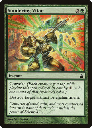 Sundering Vitae [Ravnica: City of Guilds] | Exor Games Summserside