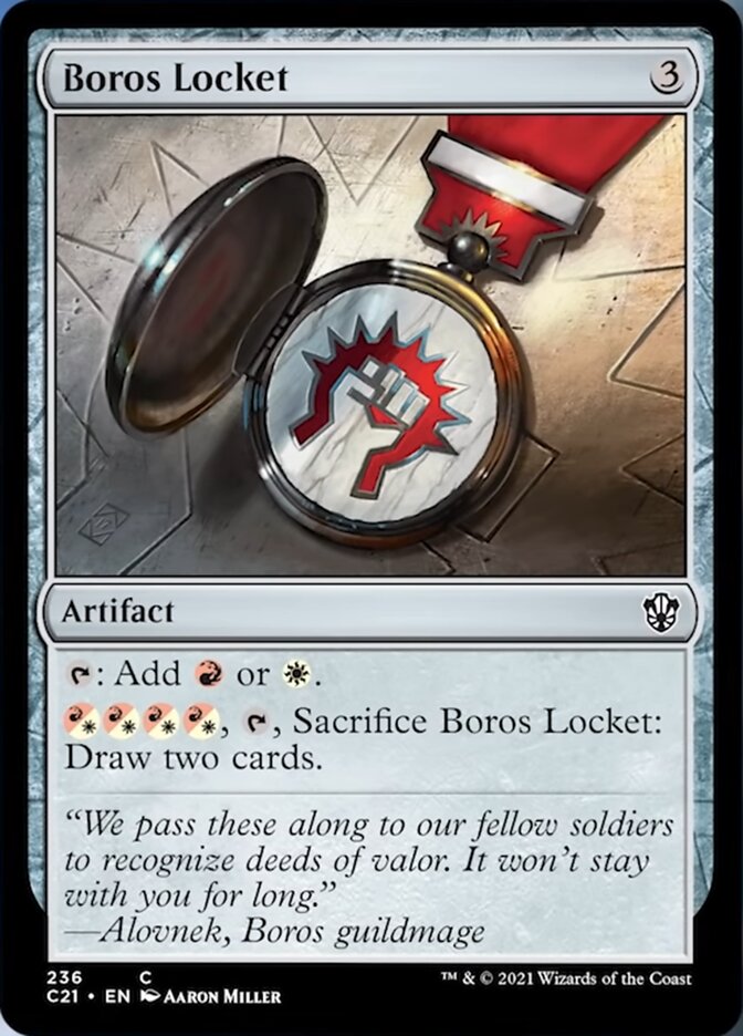 Boros Locket [Commander 2021] | Exor Games Summserside