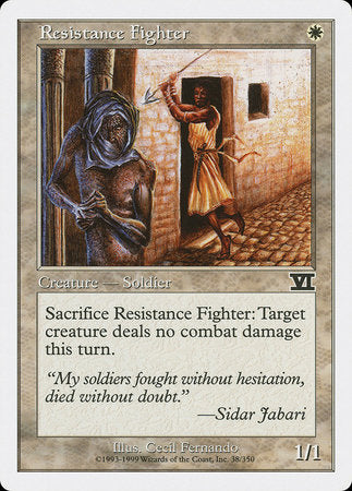 Resistance Fighter [Classic Sixth Edition] | Exor Games Summserside