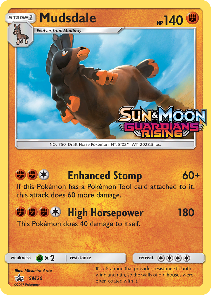 Mudsdale (SM20) [Sun & Moon: Black Star Promos] | Exor Games Summserside