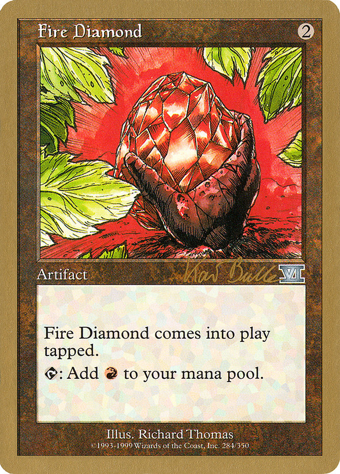 Fire Diamond (Kai Budde) [World Championship Decks 1999] | Exor Games Summserside