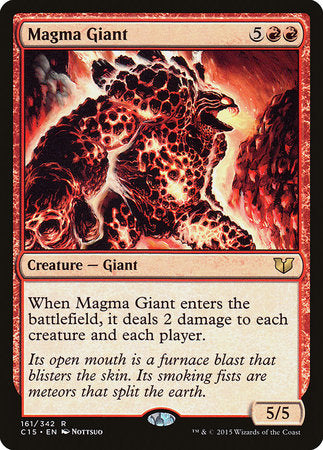 Magma Giant [Commander 2015] | Exor Games Summserside