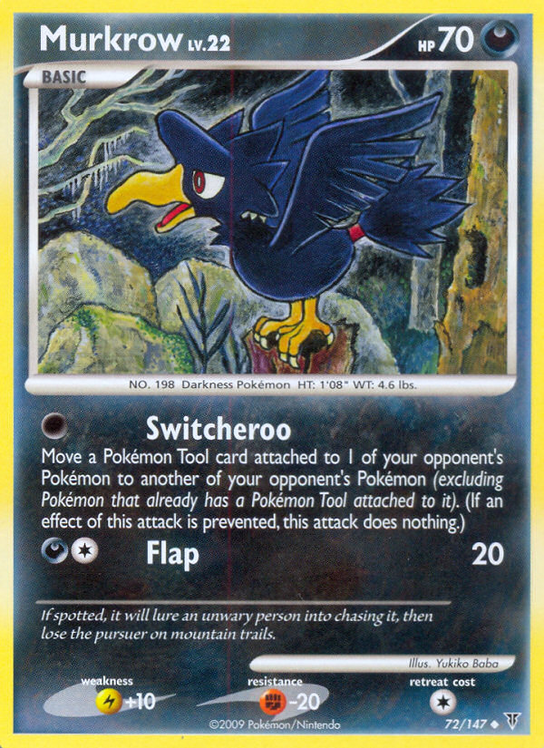 Murkrow (72/147) [Platinum: Supreme Victors] | Exor Games Summserside