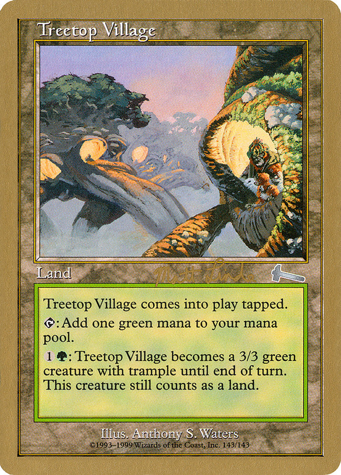 Treetop Village (Matt Linde) [World Championship Decks 1999] | Exor Games Summserside