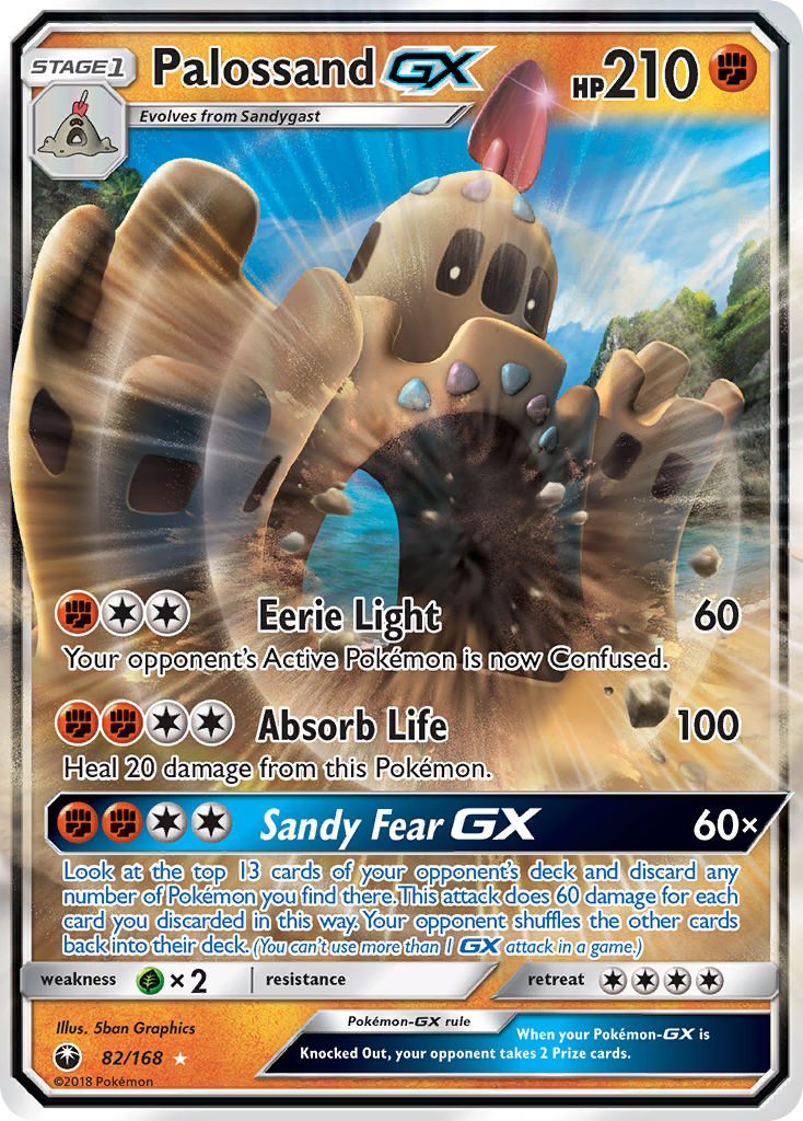 Palossand GX (82/168) [Sun & Moon: Celestial Storm] | Exor Games Summserside