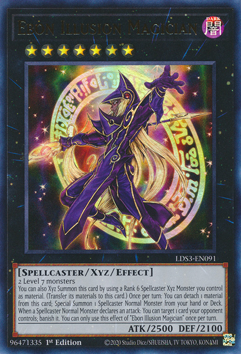 Ebon Illusion Magician [LDS3-EN091] Ultra Rare | Exor Games Summserside