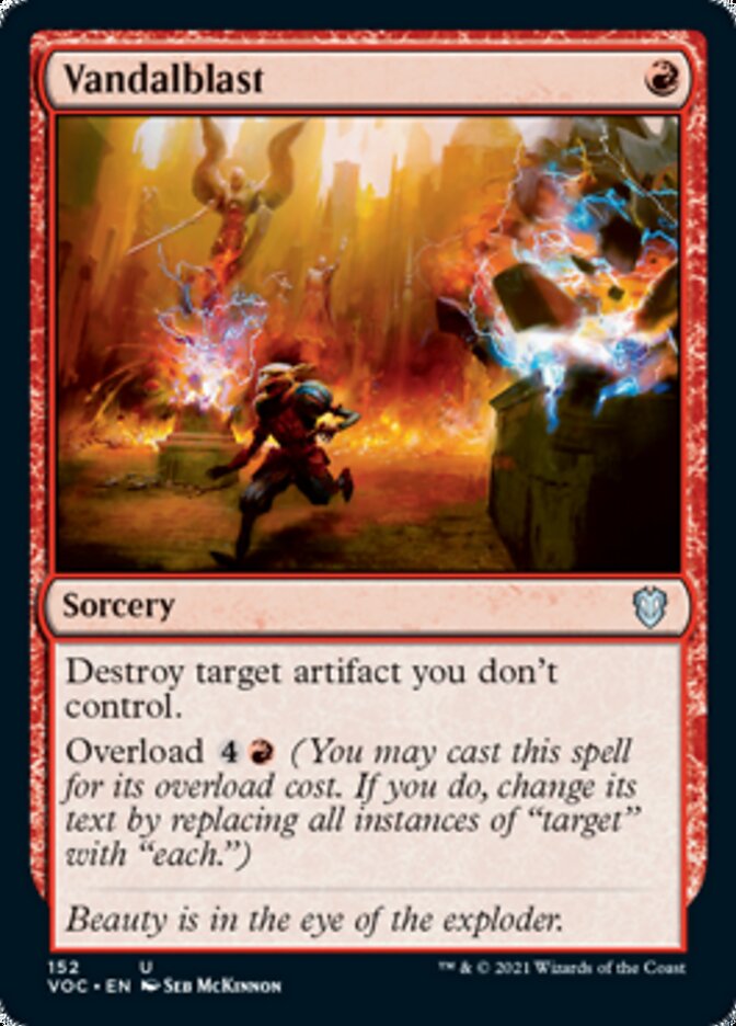 Vandalblast [Innistrad: Crimson Vow Commander] | Exor Games Summserside