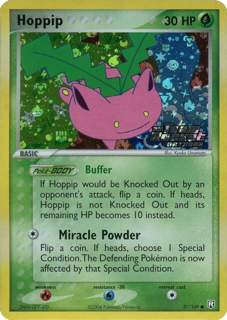 Hoppip (57/109) (Stamped) [EX: Team Rocket Returns] | Exor Games Summserside