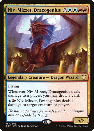 Niv-Mizzet, Dracogenius [Commander 2017] | Exor Games Summserside