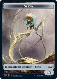 Servo // Thopter (026) Double-sided Token [Double Masters Tokens] | Exor Games Summserside