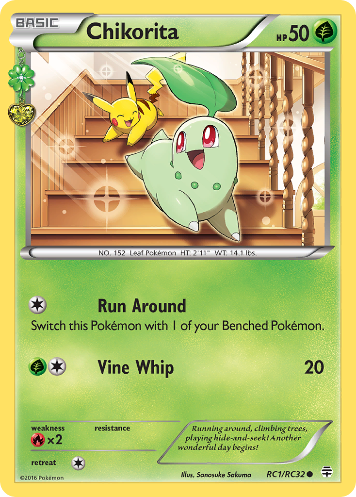 Chikorita (RC1/RC32) [XY: Generations] | Exor Games Summserside