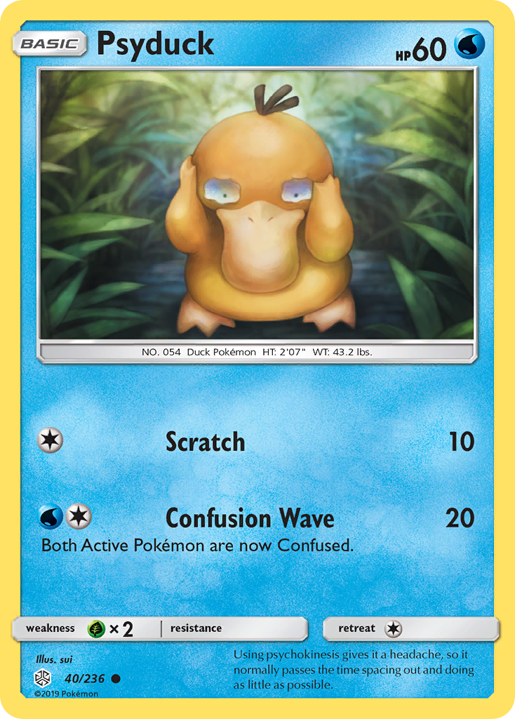 Psyduck (40/236) [Sun & Moon: Cosmic Eclipse] | Exor Games Summserside