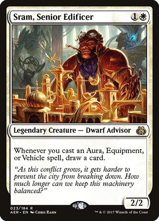 Sram, Senior Edificer [Aether Revolt] | Exor Games Summserside