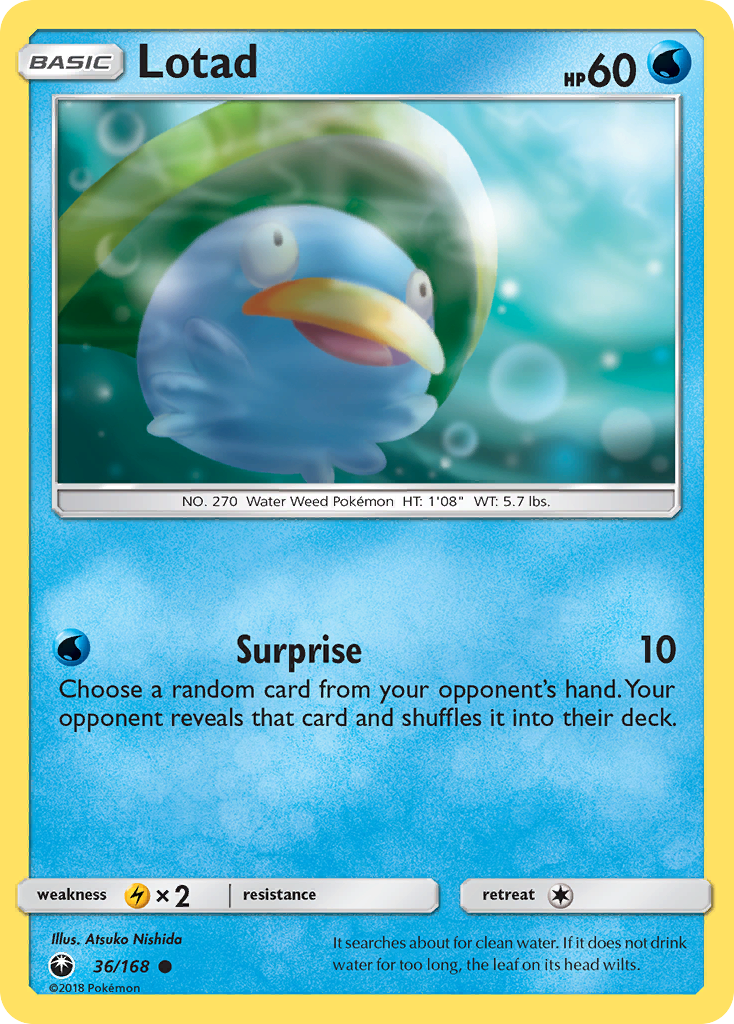 Lotad (36/168) [Sun & Moon: Celestial Storm] | Exor Games Summserside