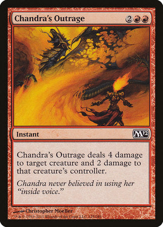 Chandra's Outrage [Magic 2012] | Exor Games Summserside