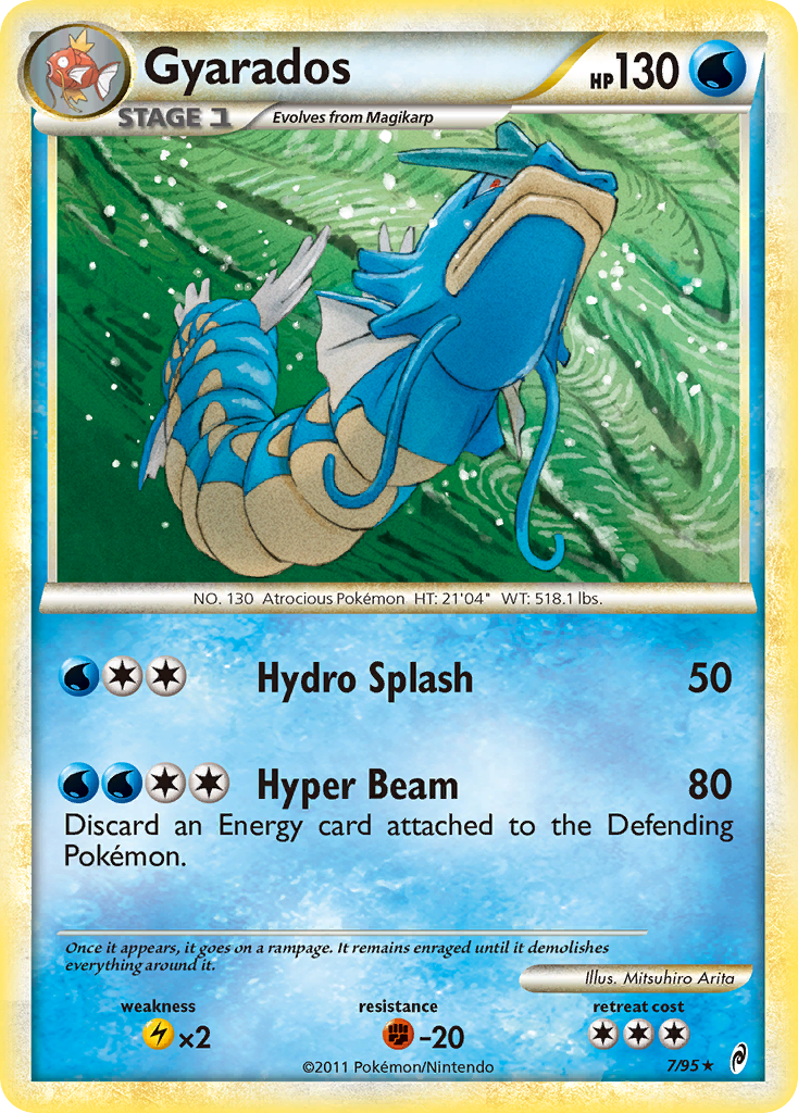 Gyarados (7/95) [HeartGold & SoulSilver: Call of Legends] | Exor Games Summserside