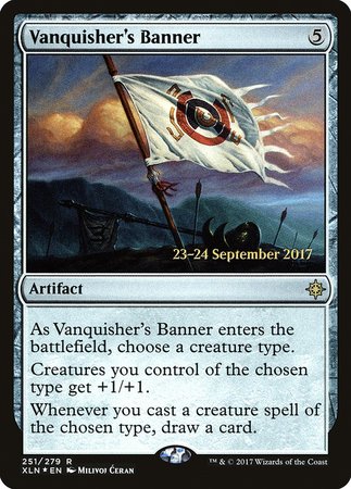 Vanquisher's Banner [Ixalan Promos] | Exor Games Summserside