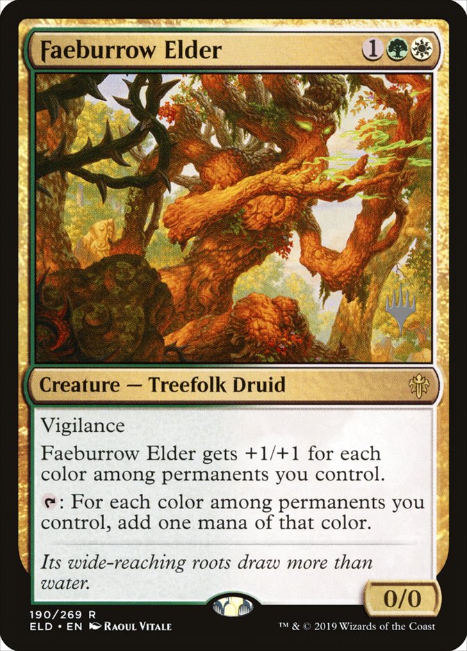 Faeburrow Elder (Promo Pack) [Throne of Eldraine Promos] | Exor Games Summserside