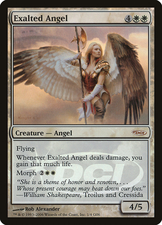 Exalted Angel [Judge Gift Cards 2006] | Exor Games Summserside