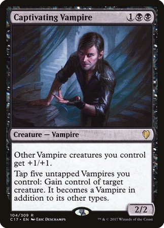 Captivating Vampire [Commander 2017] | Exor Games Summserside