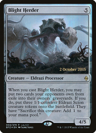 Blight Herder [Battle for Zendikar Promos] | Exor Games Summserside