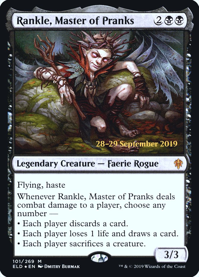 Rankle, Master of Pranks  [Throne of Eldraine Prerelease Promos] | Exor Games Summserside