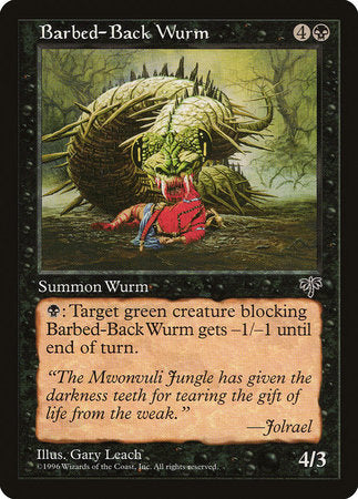 Barbed-Back Wurm [Mirage] | Exor Games Summserside