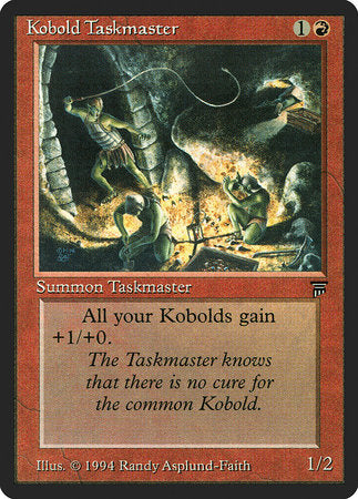 Kobold Taskmaster [Legends] | Exor Games Summserside