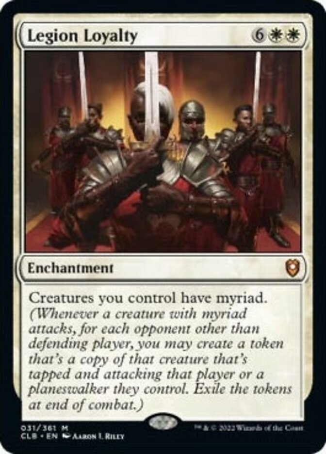 Legion Loyalty [Commander Legends: Battle for Baldur's Gate] | Exor Games Summserside