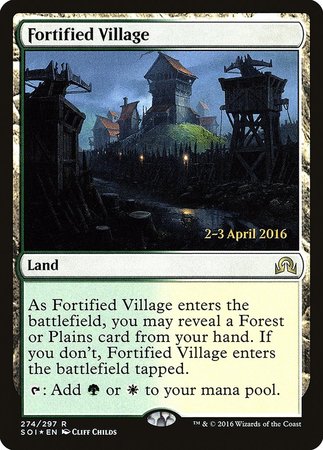 Fortified Village [Shadows over Innistrad Promos] | Exor Games Summserside