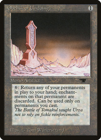 Obelisk of Undoing [Antiquities] | Exor Games Summserside