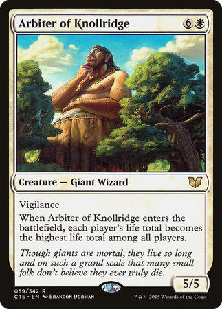 Arbiter of Knollridge [Commander 2015] | Exor Games Summserside