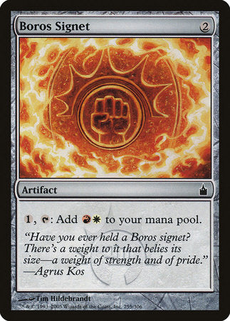 Boros Signet [Ravnica: City of Guilds] | Exor Games Summserside