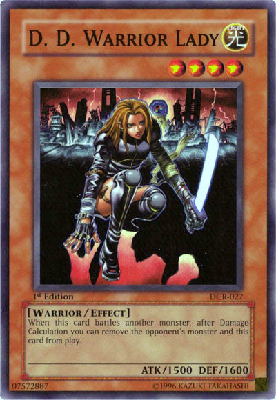 D.D. Warrior Lady [DCR-027] Super Rare | Exor Games Summserside