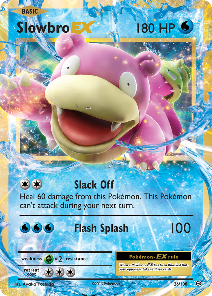 Slowbro EX (26/108) [XY: Evolutions] | Exor Games Summserside