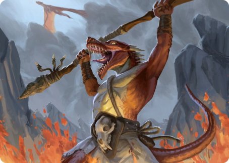 Kobold Art Card [Dungeons & Dragons: Adventures in the Forgotten Realms Art Series] | Exor Games Summserside