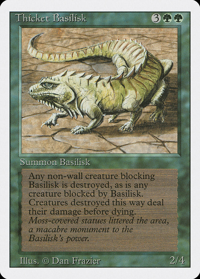 Thicket Basilisk [Revised Edition] | Exor Games Summserside