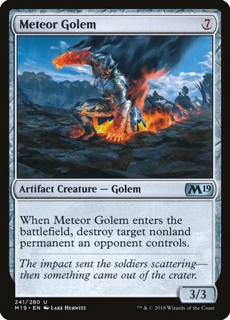 Meteor Golem [Core Set 2019] | Exor Games Summserside