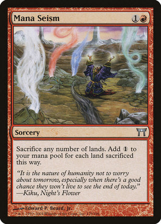 Mana Seism [Champions of Kamigawa] | Exor Games Summserside
