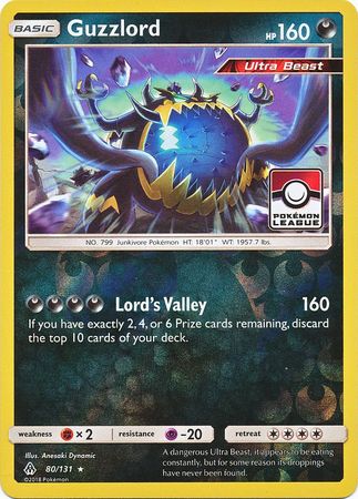 Guzzlord (80/131) (League Promo) [Sun & Moon: Forbidden Light] | Exor Games Summserside