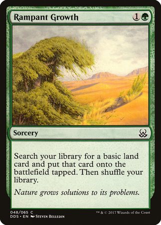 Rampant Growth [Duel Decks: Mind vs. Might] | Exor Games Summserside